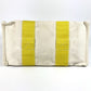 HERMES Bora Bora PM Handbag/Tote Bag Canvas Unisex Yellow