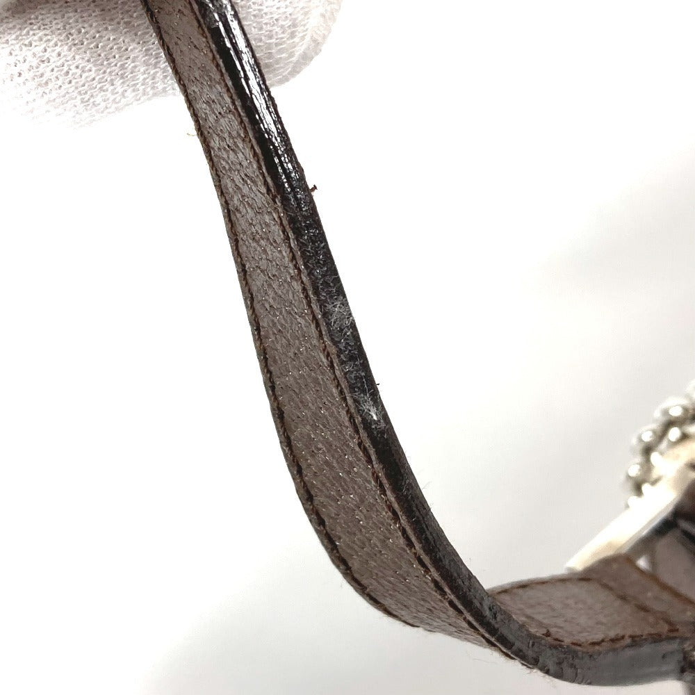 BVLGARI Logomania Logo Shoulder Bag in Leather/Canvas, Unisex, Beige