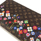 LOUIS VUITTON M14162 Japan-exclusive LV x TM Zippy Wallet Monogram Takashi Murakami Round Zip Long Wallet Monogram Canvas Unisex Brown