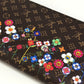LOUIS VUITTON M14162 Japan-exclusive LV x TM Zippy Wallet Monogram Takashi Murakami Round Zip Long Wallet Monogram Canvas Unisex Brown