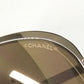 CHANEL 4206 Mirror Lens CC Logo Coco Mark Eyeglasses Eyewear Sunglasses Metal Women's Gold