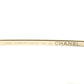 CHANEL 4206 Mirror Lens CC Logo Coco Mark Eyeglasses Eyewear Sunglasses Metal Women's Gold