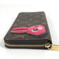 LOUIS VUITTON M83689 Monogram Nicolas Ghesquière Zippy Wallet, Round Zip Long Wallet, Monogram Canvas, Women's, Pink