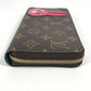 LOUIS VUITTON M83689 Monogram Nicolas Ghesquière Zippy Wallet, Round Zip Long Wallet, Monogram Canvas, Women's, Pink