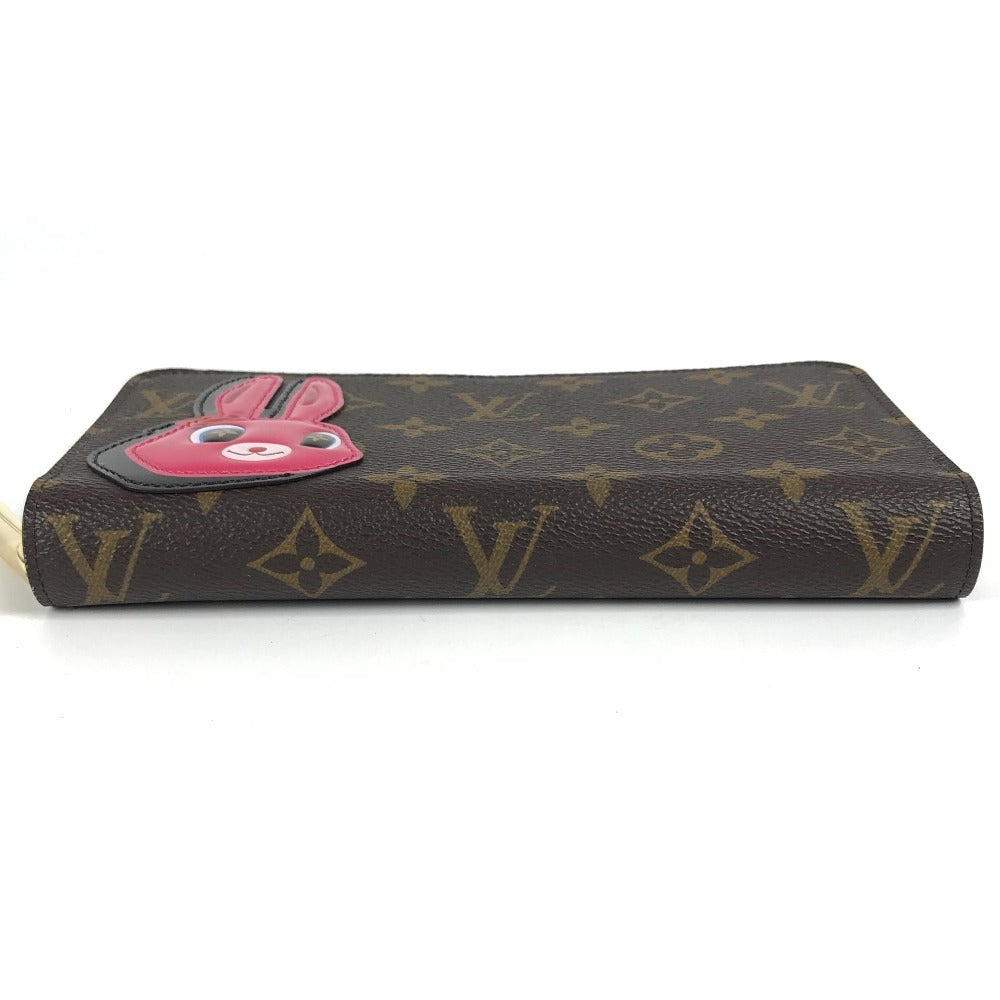 LOUIS VUITTON M83689 Monogram Nicolas Ghesquière Zippy Wallet, Round Zip Long Wallet, Monogram Canvas, Women's, Pink