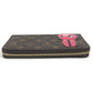 LOUIS VUITTON M83689 Monogram Nicolas Ghesquière Zippy Wallet, Round Zip Long Wallet, Monogram Canvas, Women's, Pink