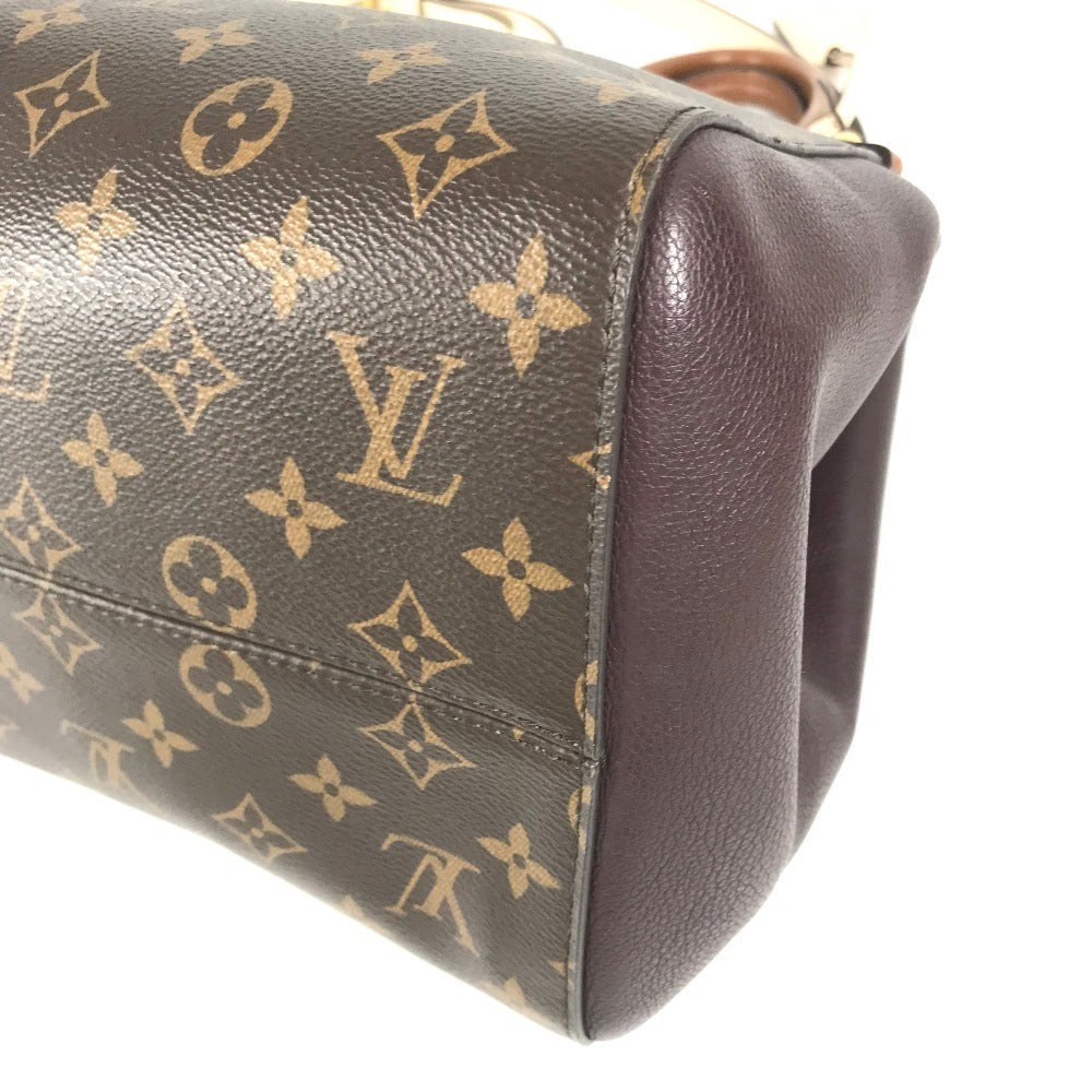 LOUIS VUITTON M45409 モノグラム フォールドトートMM カバン ショルダーバッグ 斜め掛け 2WAYバッグ ハンドバッグ モノグラムキャンバス レディース ブラウン
