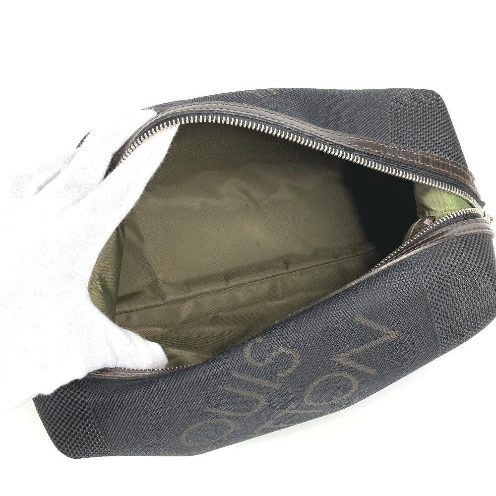 LOUIS VUITTON M93091 ダミエジェアン トゥルースアルバトロス ポーチ クラッチバッグ セカンドバッグ ダミエジェアンキャンバス メンズ ブラック