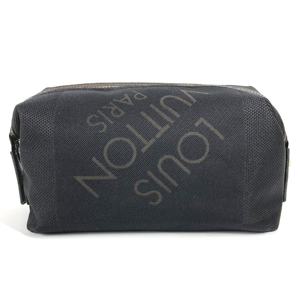 LOUIS VUITTON M93091 ダミエジェアン トゥルースアルバトロス ポーチ クラッチバッグ セカンドバッグ ダミエジェアンキャンバス メンズ ブラック