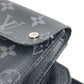 LOUIS VUITTON M0235U Monogram Eclipse Santur Utility 35mm Belt Bag, Body Bag, Waist Bag in Monogram Eclipse Canvas, Men's, Black