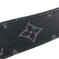 LOUIS VUITTON M0235U Monogram Eclipse Santur Utility 35mm Belt Bag, Body Bag, Waist Bag in Monogram Eclipse Canvas, Men's, Black