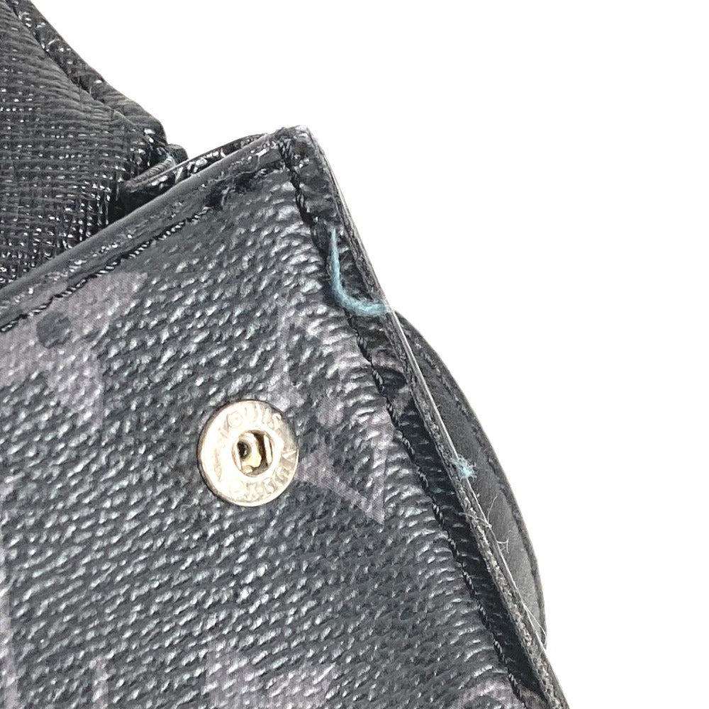 LOUIS VUITTON M0235U Monogram Eclipse Santur Utility 35mm Belt Bag, Body Bag, Waist Bag in Monogram Eclipse Canvas, Men's, Black