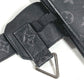 LOUIS VUITTON M0235U Monogram Eclipse Santur Utility 35mm Belt Bag, Body Bag, Waist Bag in Monogram Eclipse Canvas, Men's, Black