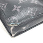 LOUIS VUITTON M0235U Monogram Eclipse Santur Utility 35mm Belt Bag, Body Bag, Waist Bag in Monogram Eclipse Canvas, Men's, Black