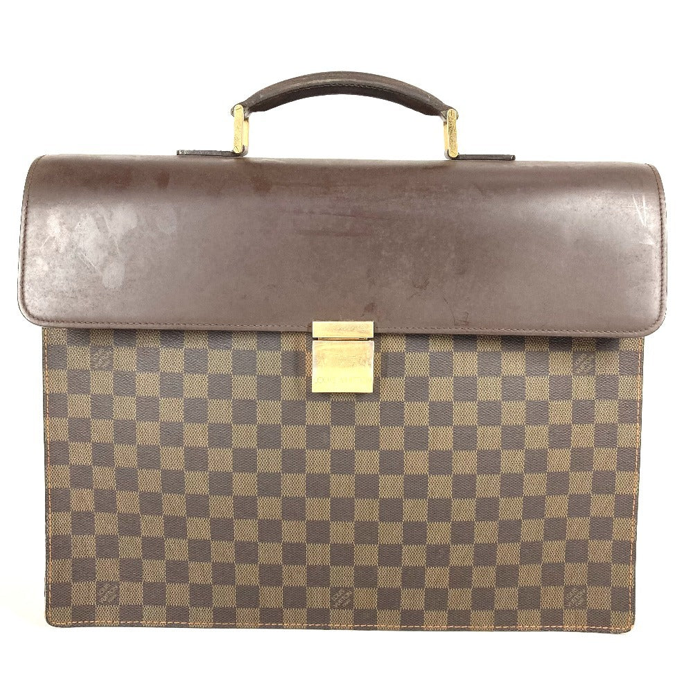 LOUIS VUITTON N53312 ダミエ アルトナGM アルトナ GM ブリーフケース ハンドバッグ 書類バッグ ビジネスバッグ ダミエキャンバス ユニセックス エベヌ ブラウン