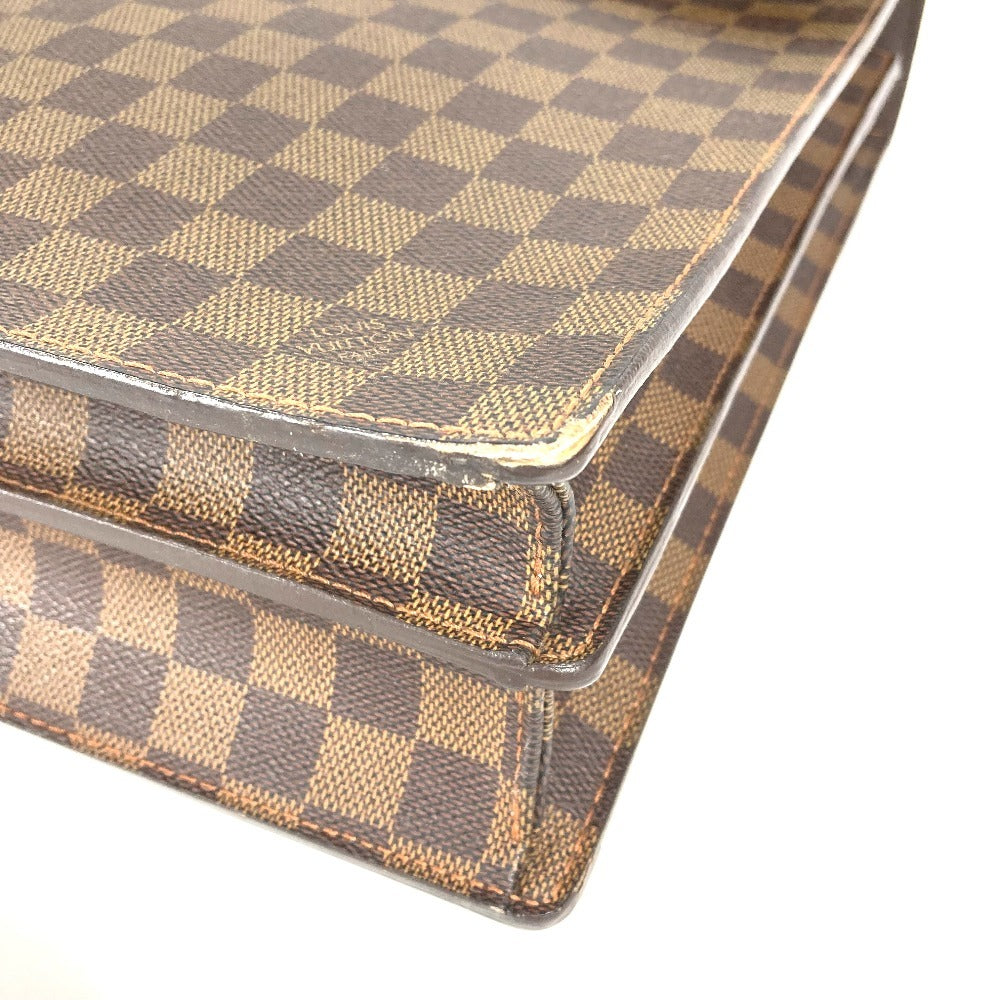 LOUIS VUITTON N53312 ダミエ アルトナGM アルトナ GM ブリーフケース ハンドバッグ 書類バッグ ビジネスバッグ ダミエキャンバス ユニセックス エベヌ ブラウン