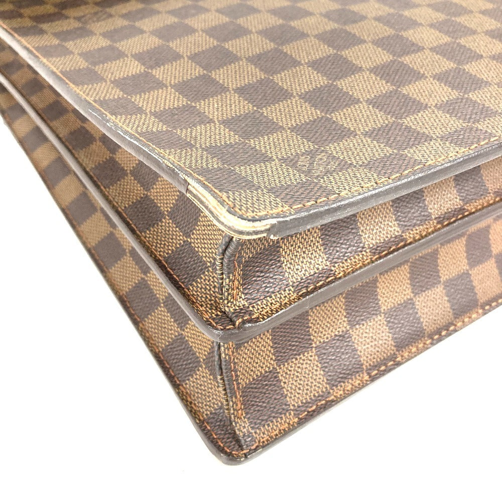 LOUIS VUITTON N53312 ダミエ アルトナGM アルトナ GM ブリーフケース ハンドバッグ 書類バッグ ビジネスバッグ ダミエキャンバス ユニセックス エベヌ ブラウン