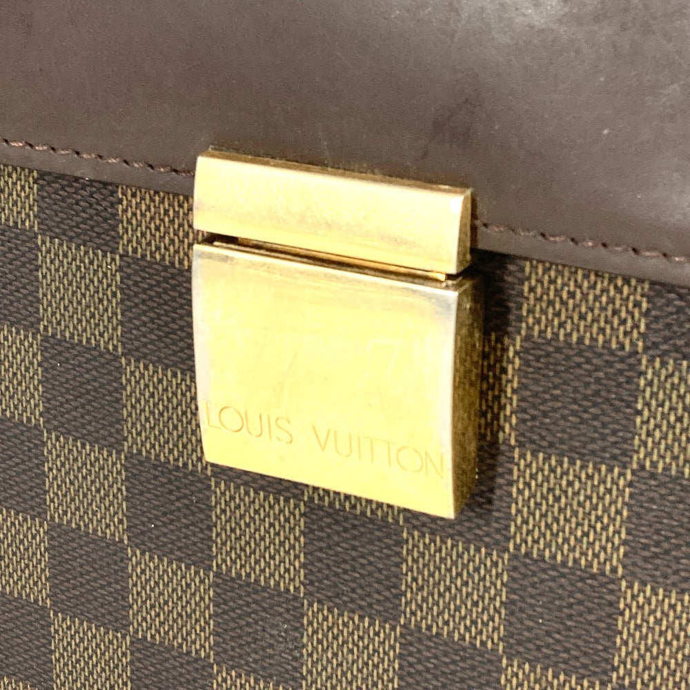 LOUIS VUITTON N53312 ダミエ アルトナGM アルトナ GM ブリーフケース ハンドバッグ 書類バッグ ビジネスバッグ ダミエキャンバス ユニセックス エベヌ ブラウン