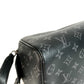 LOUIS VUITTON M46354 Monogram Eclipse Dopp Kit Clutch Bag with Handle, Canvas, Men's, Black