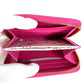 LOUIS VUITTON M14144 Japan-exclusive Epi Leather Zippy Coin Purse by Takashi Murakami. This wallet features a round zipper and is crafted from Epi leather. It's a cute pink design.