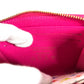LOUIS VUITTON M14144 Japan-exclusive Epi Leather Zippy Coin Purse by Takashi Murakami. This wallet features a round zipper and is crafted from Epi leather. It's a cute pink design.