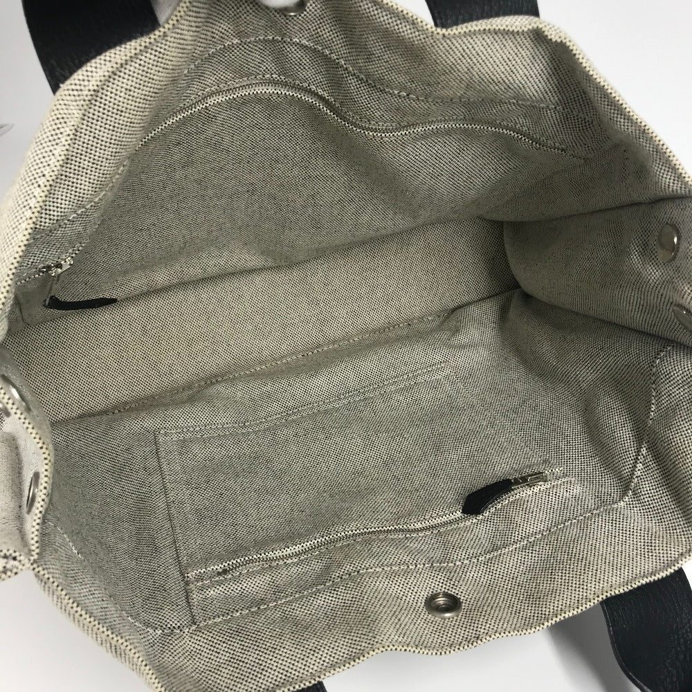 HERMES サックアーネMM サックアーネ MM トートバッグ カバン ハンドバッグ トワルアッシュ ユニセックス ブラック