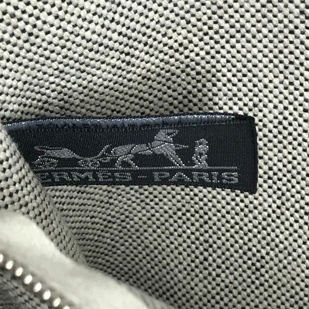 HERMES サックアーネMM サックアーネ MM トートバッグ カバン ハンドバッグ トワルアッシュ ユニセックス ブラック