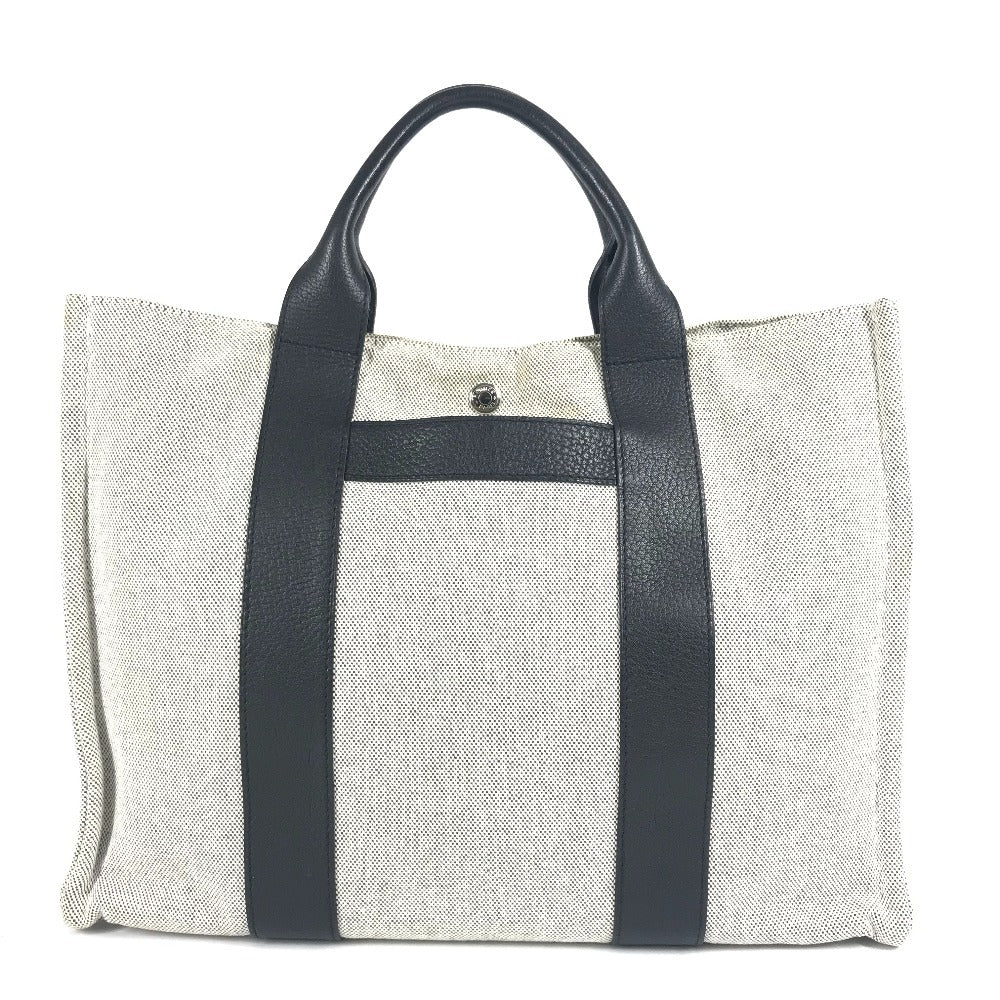 HERMES サックアーネMM サックアーネ MM トートバッグ カバン ハンドバッグ トワルアッシュ ユニセックス ブラック