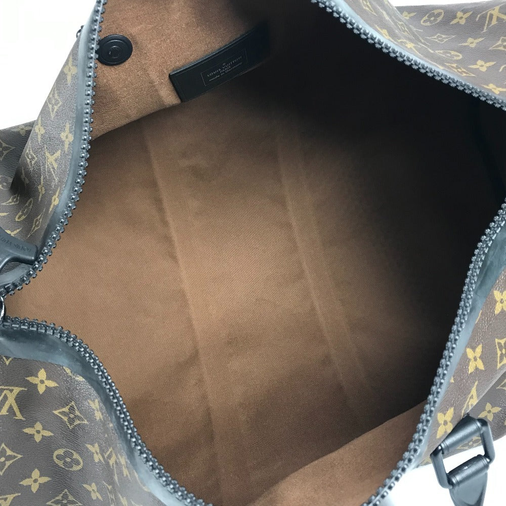 LOUIS VUITTON M41411 Monogram Waterproof Keepall Bandouliere 55 Travel Bag, Boston Bag, Monogram Canvas, Unisex, Brown