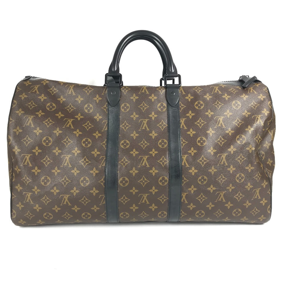 LOUIS VUITTON M41411 Monogram Waterproof Keepall Bandouliere 55 Travel Bag, Boston Bag, Monogram Canvas, Unisex, Brown