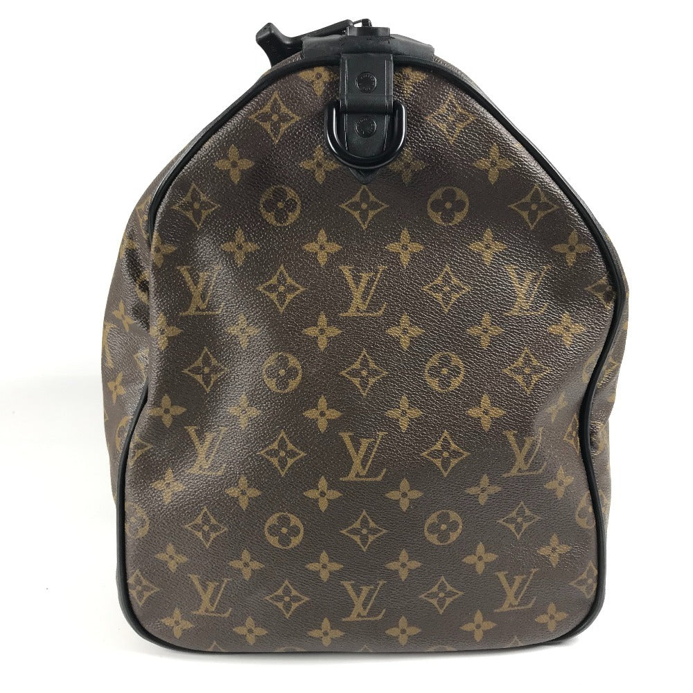 LOUIS VUITTON M41411 Monogram Waterproof Keepall Bandouliere 55 Travel Bag, Boston Bag, Monogram Canvas, Unisex, Brown