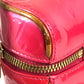 LOUIS VUITTON M91259 Monogram Vernis Sullivan Vertical Pochette Shoulder Bag in Monogram Vernis Canvas, Women's, Fuchsia Pink