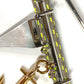 LOUIS VUITTON Rope LV Logo Pin Brooch, Metal, Unisex, Silver