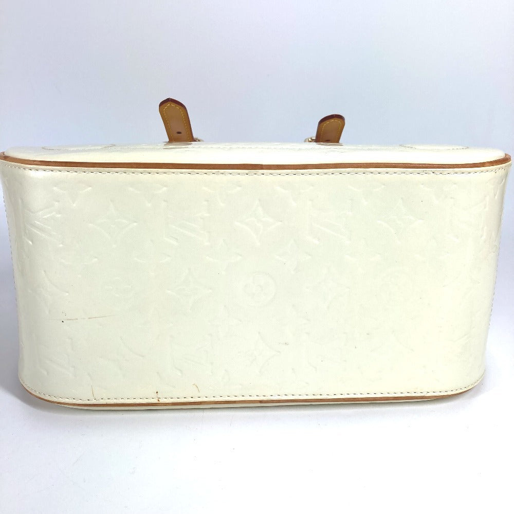LOUIS VUITTON M93514 Monogram Vernis Summit Drive Tote Bag, Shoulder Bag, or Handbag in Monogram Vernis Canvas, Perle White