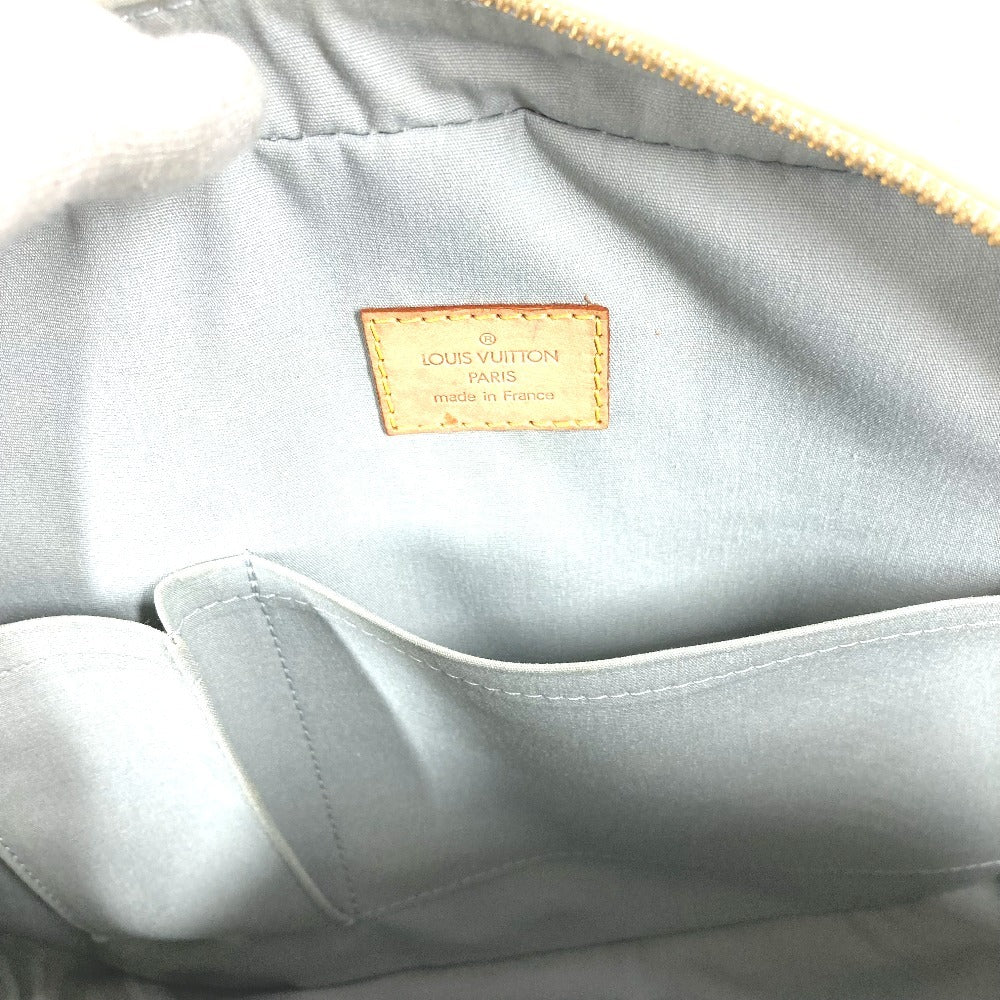LOUIS VUITTON M93514 Monogram Vernis Summit Drive Tote Bag, Shoulder Bag, or Handbag in Monogram Vernis Canvas, Perle White