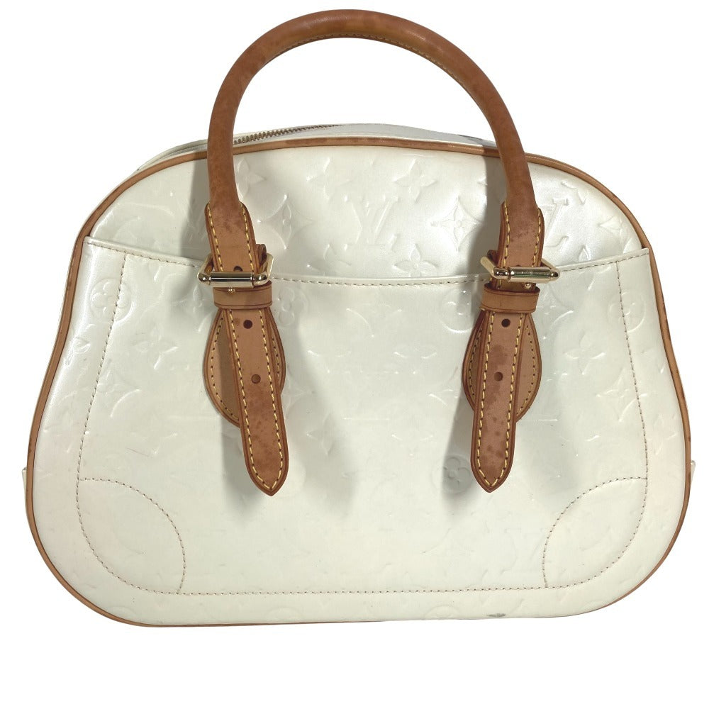LOUIS VUITTON M93514 Monogram Vernis Summit Drive Tote Bag, Shoulder Bag, or Handbag in Monogram Vernis Canvas, Perle White