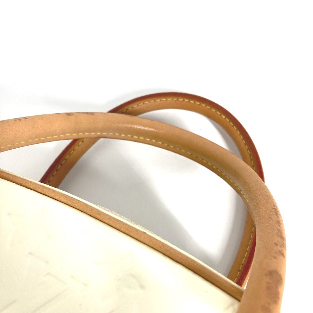 LOUIS VUITTON M93514 Monogram Vernis Summit Drive Tote Bag, Shoulder Bag, or Handbag in Monogram Vernis Canvas, Perle White
