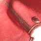 HERMES Garden Party TPM Tote Bag/Handbag in Toile H, Wine Red, for Women