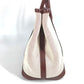 HERMES Garden Party TPM Tote Bag/Handbag in Toile H, Wine Red, for Women