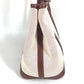 HERMES Garden Party TPM Tote Bag/Handbag in Toile H, Wine Red, for Women