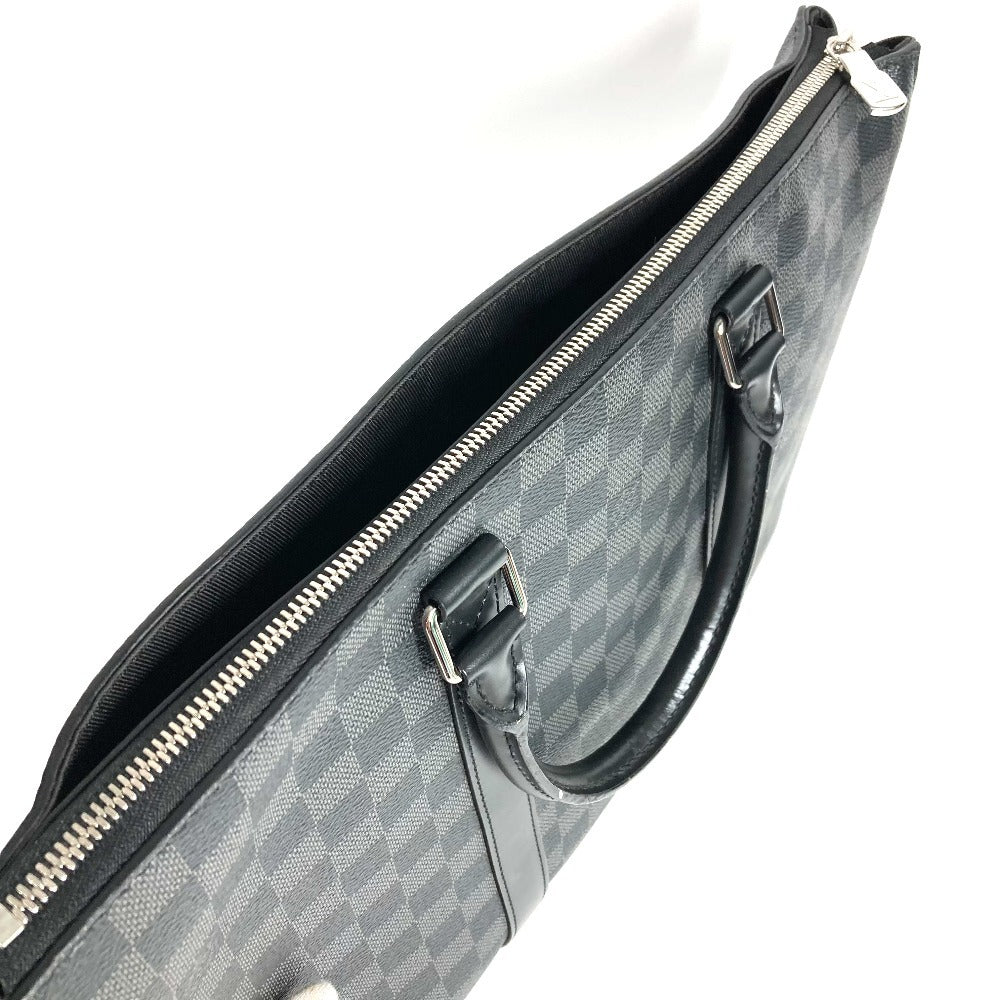 LOUIS VUITTON N40024 ダミエグラフィット アントン・ブリーフケース カバン 2WAYバッグ 書類バッグ ショルダーバッグ ハンドバッグ ビジネスバッグ ダミエグラフィットキャンバス ユニセックス ブラック