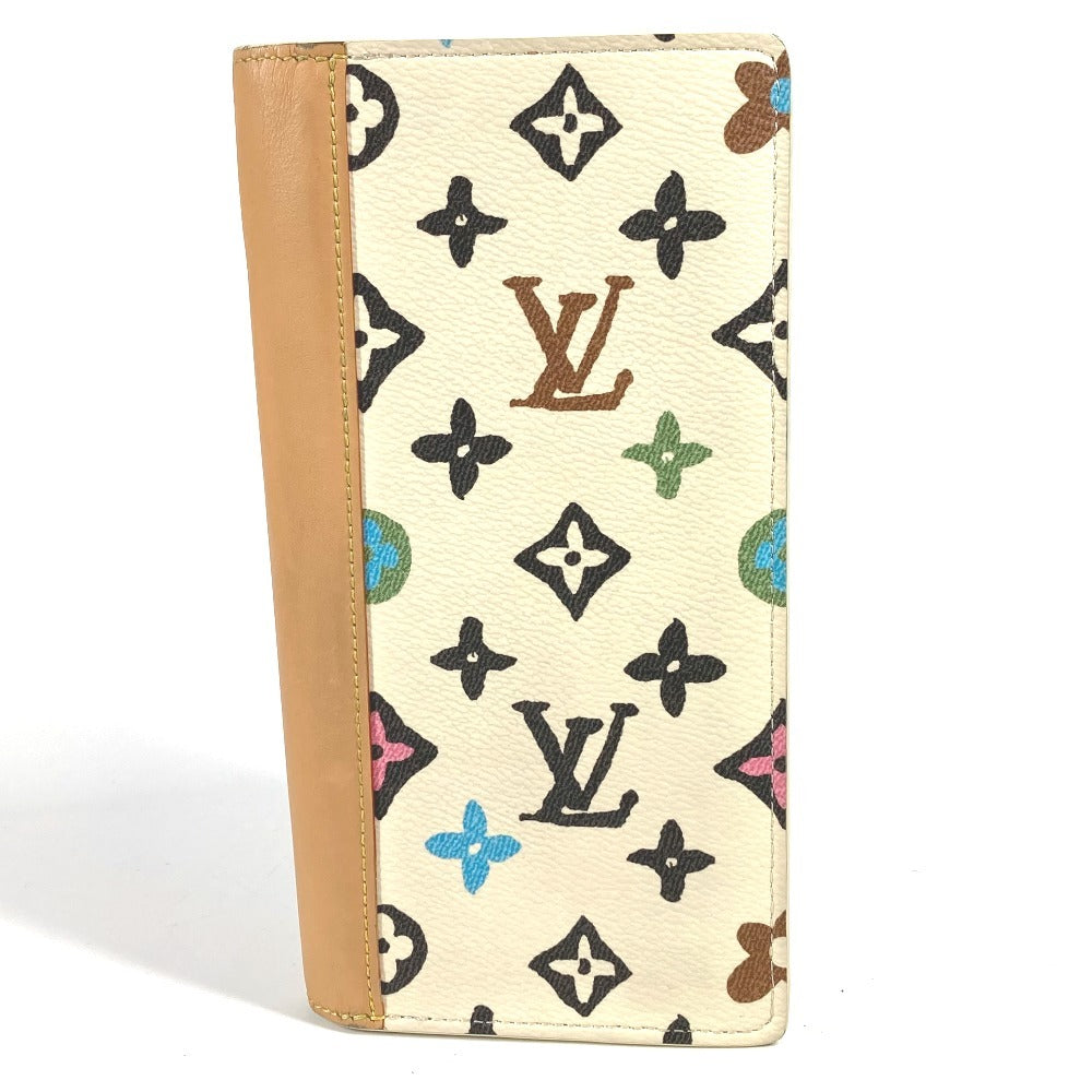 LOUIS VUITTON M83335 Monogram Craggy Portefeuille Brazza NM Long Wallet, Bifold, Canvas, Unisex, Vanilla, White