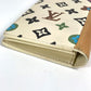 LOUIS VUITTON M83335 Monogram Craggy Portefeuille Brazza NM Long Wallet, Bifold, Canvas, Unisex, Vanilla, White