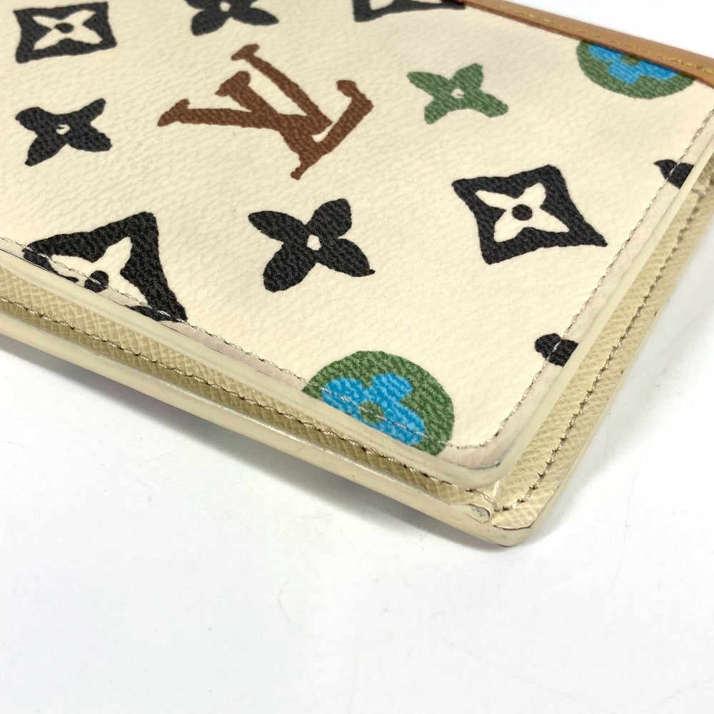 LOUIS VUITTON M83335 Monogram Craggy Portefeuille Brazza NM Long Wallet, Bifold, Canvas, Unisex, Vanilla, White