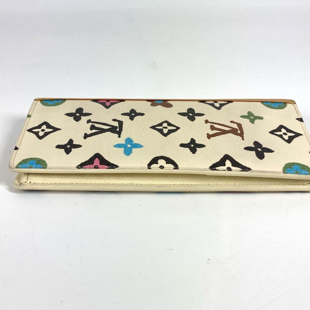 LOUIS VUITTON M83335 Monogram Craggy Portefeuille Brazza NM Long Wallet, Bifold, Canvas, Unisex, Vanilla, White