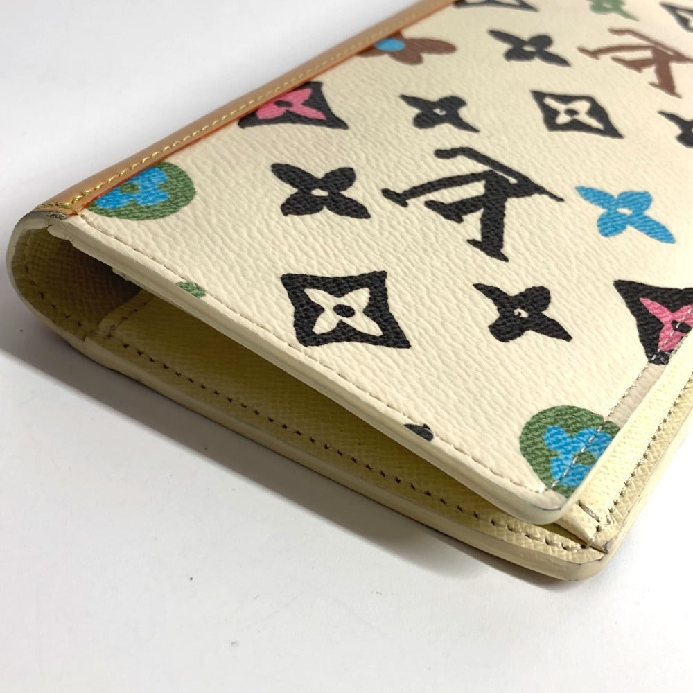 LOUIS VUITTON M83335 Monogram Craggy Portefeuille Brazza NM Long Wallet, Bifold, Canvas, Unisex, Vanilla, White