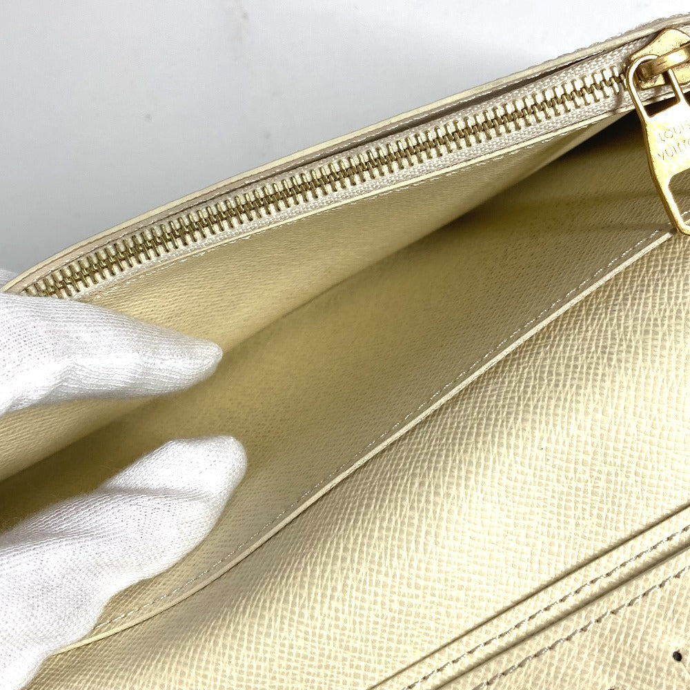 LOUIS VUITTON M83335 Monogram Craggy Portefeuille Brazza NM Long Wallet, Bifold, Canvas, Unisex, Vanilla, White