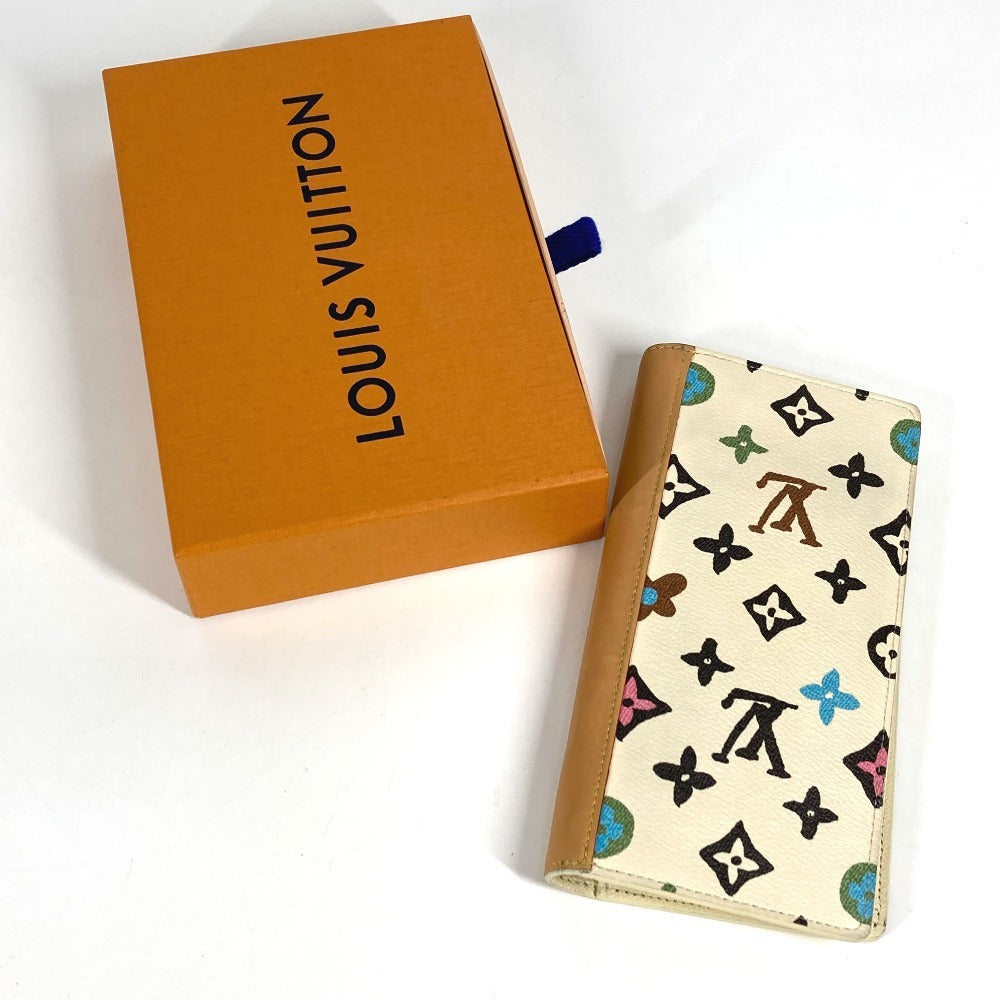 LOUIS VUITTON M83335 Monogram Craggy Portefeuille Brazza NM Long Wallet, Bifold, Canvas, Unisex, Vanilla, White