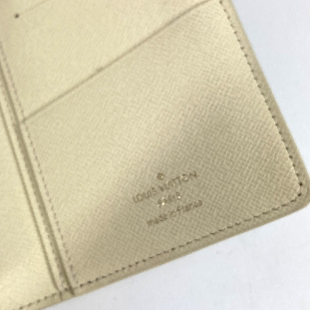 LOUIS VUITTON M83335 Monogram Craggy Portefeuille Brazza NM Long Wallet, Bifold, Canvas, Unisex, Vanilla, White