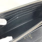 LOUIS VUITTON N60153 Damier Graphite Canvas Zippy Organizer NM Long Wallet with LV Alps Patch, Round Zipper, Unisex, Black
